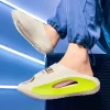 pantoufles de plage coordonnantes pour hommes, nouvelles diapositives avec fouet, valeur esthétique élevée, vêtements extérieurs, optique astronomique, cool, 2024