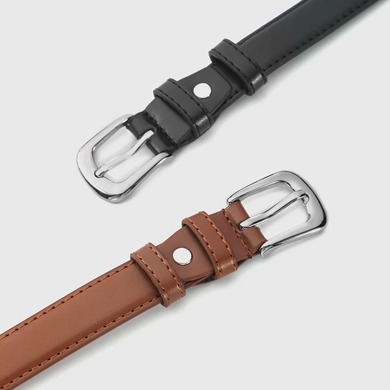 ceinture fine pour femmes, 1 pièce, style assorti, à la mode et simple, avec jean ceinture fine pour femmes, 1 pièce, style assorti, à la mode et simple, avec jean