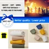 3 paires de chaussettes à bout fendu pour hommes, 100% coton, antifriction, évacuant l'humidité, fraîcheur longue durée, résout les problèmes de pieds en sueur!