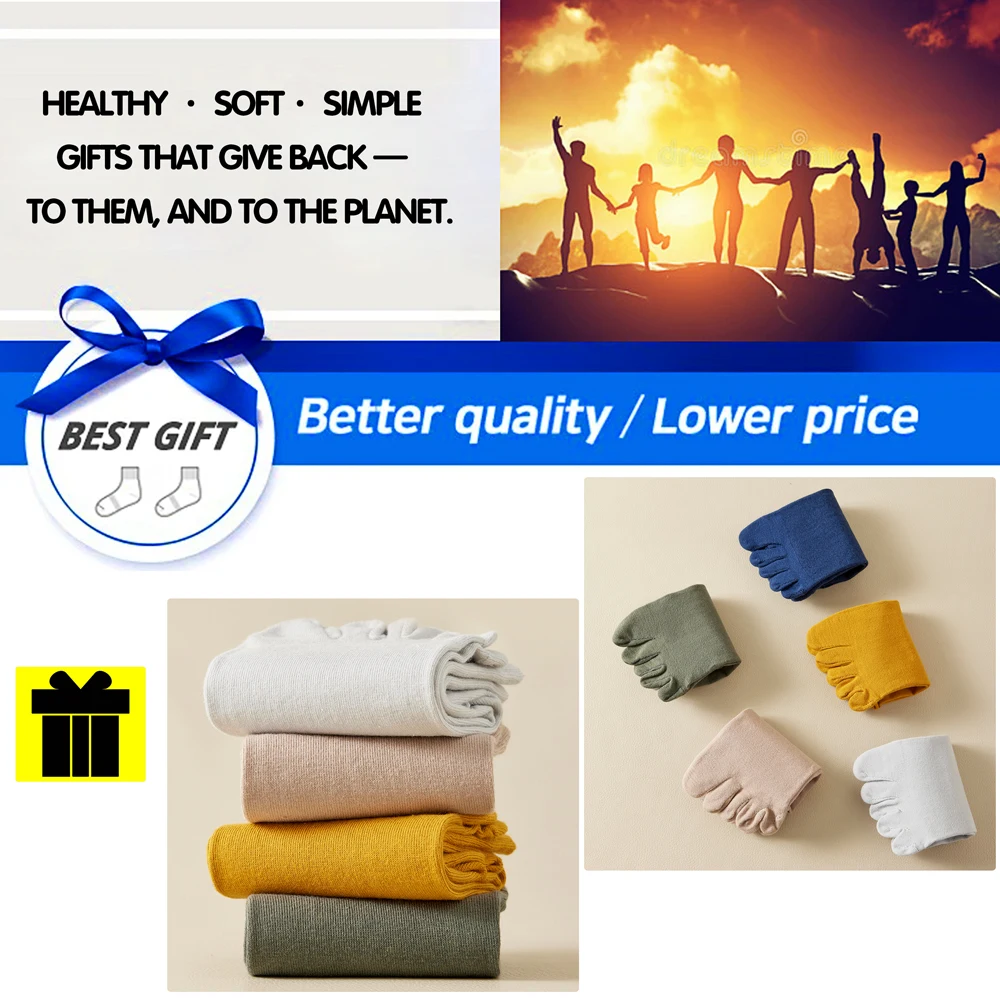 3 paires de chaussettes à bout fendu pour hommes, 100% coton, antifriction, évacuant l'humidité, fraîcheur longue durée, résout les problèmes de pieds en sueur! 3 paires de chaussettes à bout fendu pour hommes, 100% coton, antifriction, évacuant l'humidité, fraîcheur longue durée, résout les problèmes de pieds en sueur!