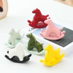 Ornement de poney en céramique, cheval à bascule, cérémonie de thé, Table à thé à collectionner/bureau, mignon pour l’année du cheval Ornement de poney en céramique, cheval à bascule, cérémonie de thé, Table à thé à collectionner/bureau, mignon pour l’année du cheval