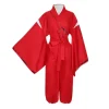 anime filles garçons cosplay inuyasha kikyo kimono costumes ensembles halloween carnaval habiller tenues fête disfraz uniforme