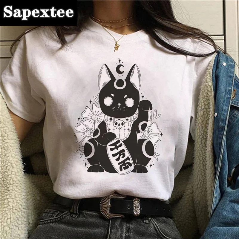 t shirt imprimé animal de dessin animé rétro kawaii, haut ourlé, harajuku, streetwear t shirt imprimé animal de dessin animé rétro kawaii, haut ourlé, harajuku, streetwear