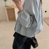 style coréen couleur unie femmes manteau ample haute rue printemps bomber veste manteau femmes mode vêtements