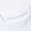 coton 2025 nouveau t shirt d'été femmes élastiques vêtements pour femmes haut surdimensionné t shirt blanc ample femmes t shirt à manches courtes