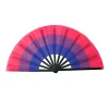 arcs en ciel pliant ventilateur coloré ventilateur lgbts gay pride fête été ventilateur de refroidissement festival de musique