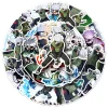 naruto 50/pcs hatake kakashi autocollants japonais anime étanche décoration bagages ordinateur portable autocollants