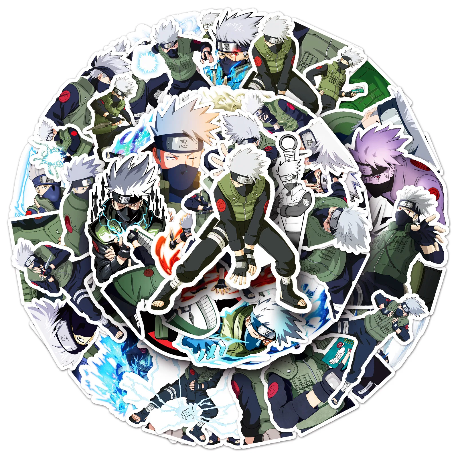 naruto 50/pcs hatake kakashi autocollants japonais anime étanche décoration bagages ordinateur portable autocollants naruto 50/pcs hatake kakashi autocollants japonais anime étanche décoration bagages ordinateur portable autocollants