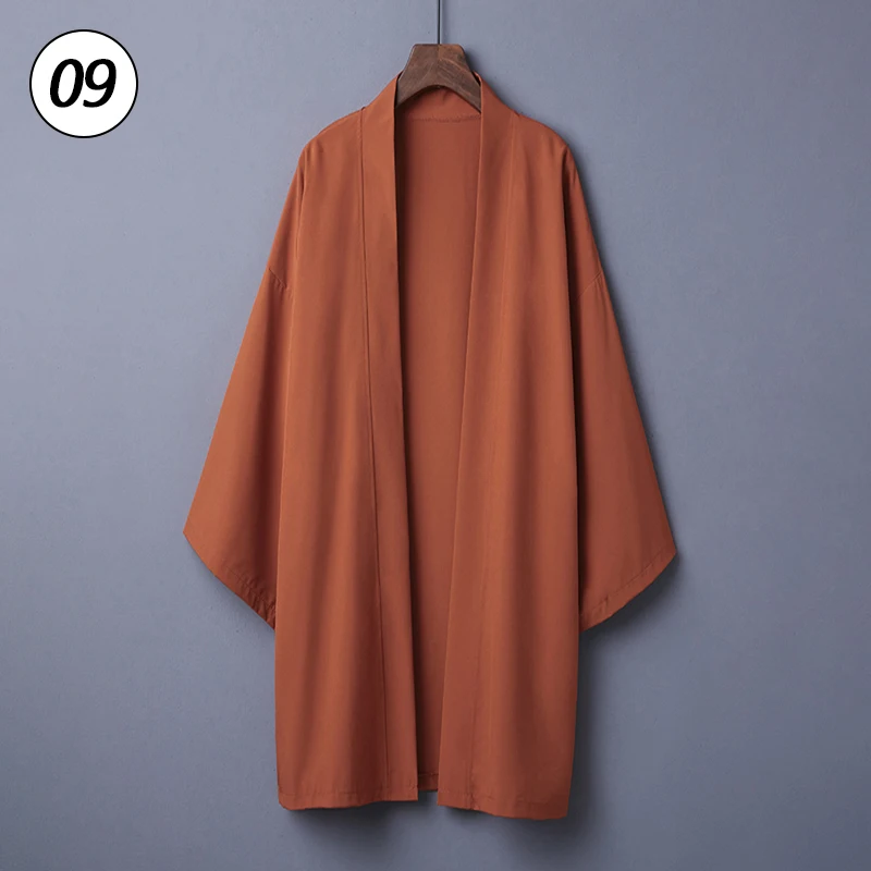 kimono japonais unisexe, style ukiyo e, long hanfu everak, poncho d'été, décontracté, adt entremihaori, cardigan de plage kimono japonais unisexe, style ukiyo e, long hanfu everak, poncho d'été, décontracté, adt entremihaori, cardigan de plage