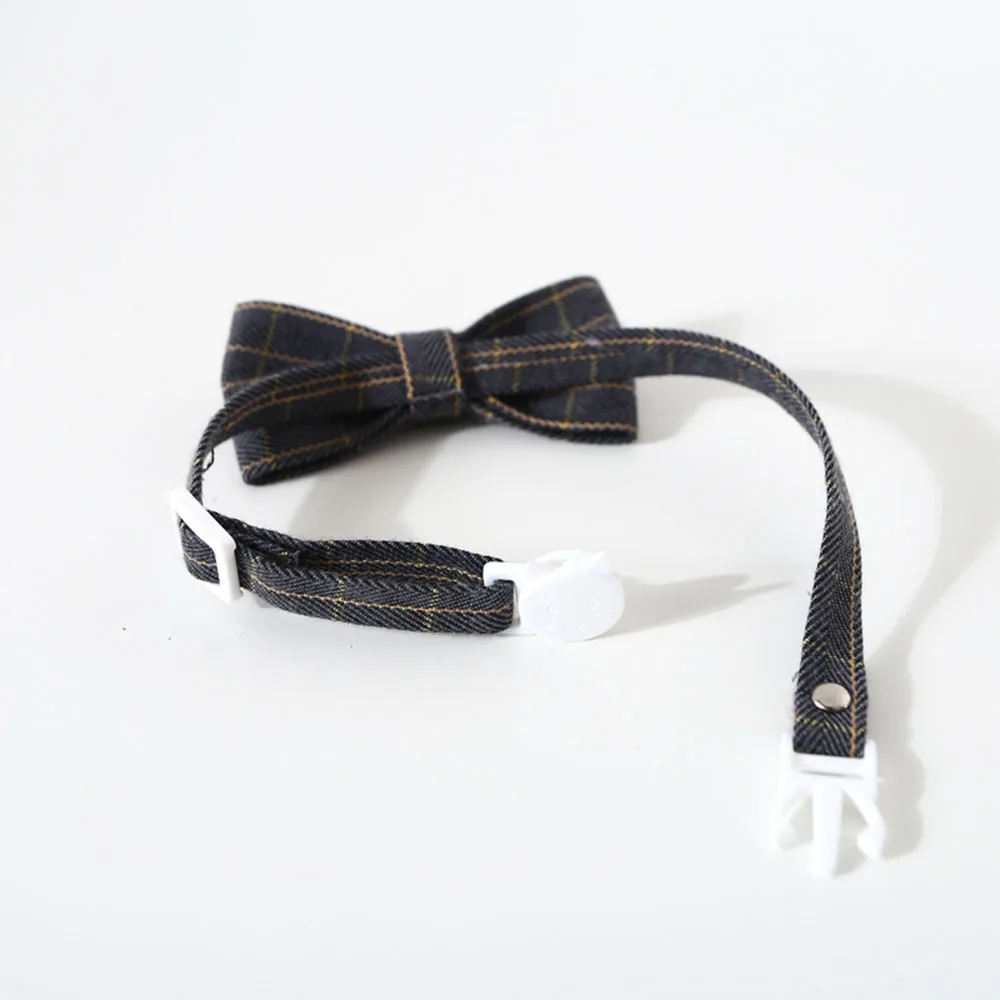 nœud papillon réglable pour animaux de compagnie, costume formel pour chiot, petit chien, collier de toilettage pour chats, accessoires de fête nœud papillon réglable pour animaux de compagnie, costume formel pour chiot, petit chien, collier de toilettage pour chats, accessoires de fête