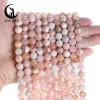 perles d'agate de fleur sakura naturelles bon marché, rondes et lisses, pour la fabrication de bracelets, accessoires de bijouterie à faire soi même, 6, 8, 10mm