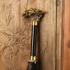 parapluie tête de dragon pour homme, sceptre, créatif, droit, à long manche, protection solaire, étanche à la pluie, pour la maison
