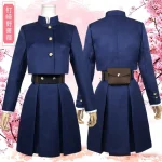 Costume de Cosplay de l&rsquo;Anime Jujutsu Kaimmense, Ensemble Complet de Déguisement Kugisaki Nobara hypothécaire oo pour Fille et Femme