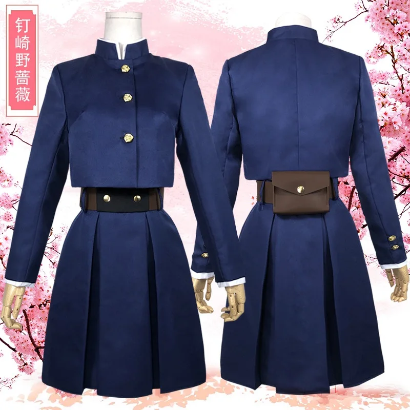 Costume de Cosplay de l’Anime Jujutsu Kaimmense, Ensemble Complet de Déguisement Kugisaki Nobara hypothécaire oo pour Fille et Femme Costume de Cosplay de l’Anime Jujutsu Kaimmense, Ensemble Complet de Déguisement Kugisaki Nobara hypothécaire oo pour Fille et Femme