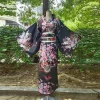 costume de cosplay traditionnel japonais, kimono de style japonais imprimé floral sakura pour fille, robe élégante asiatique