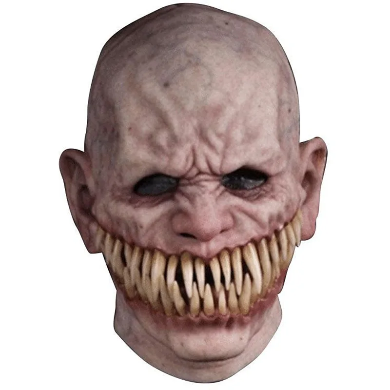 masque de démon de la terreur d'halloween, équipement de scène, joker dénude ses dents, vasago, safsauna masque de démon de la terreur d'halloween, équipement de scène, joker dénude ses dents, vasago, safsauna