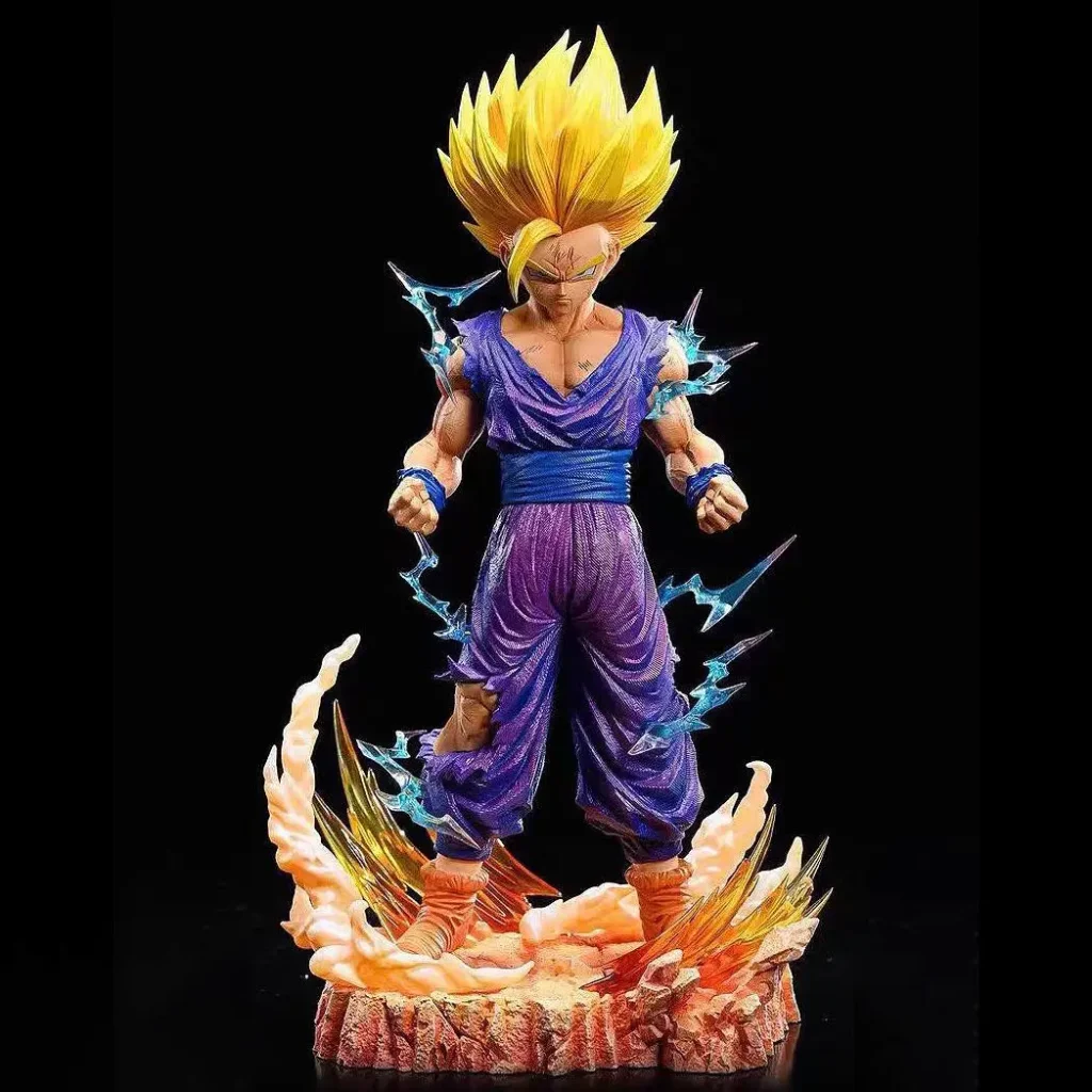 Gohan Figure Dragon Ball Z figurines Figurine modèle Super Saiyan Gohan Figurine Anime Dragon Ball Collection ornement cadeaux Gohan Figure Dragon Ball Z figurines Figurine modèle Super Saiyan Gohan Figurine Anime Dragon Ball Collection ornement cadeaux