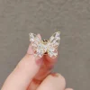 broches papillon en métal anti absorbe ouissement pour femmes, épinglette, épingles à vêtements partenaires, pull, manteau, accessoires vestisens