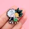 broche en émail manga japonais, épingles à revers, badge sur sac à dos, accessoires de costume, bijoux anime, cadeaux pour amis