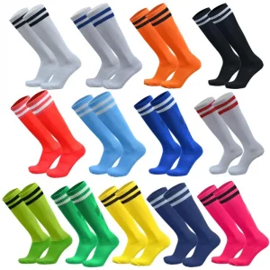 1 Paire de Chaussettes Longues de Sport en Coton et Spandex pour Enfants, Au-dessus du Genou, pour le Football, le Baseball, le Hockey, les Sports de plein air 1 Paire de Chaussettes Longues de Sport en Coton et Spandex pour Enfants, Au-dessus du Genou, pour le Football, le Baseball, le Hockey, les Sports de plein air