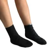 1 paire de chaussettes de sauna pour perte de poids et transpiration, chaussettes thermiques chaudes pour brûler les graisses, vêtements modelants pour les pieds, prévention des fissures des pieds