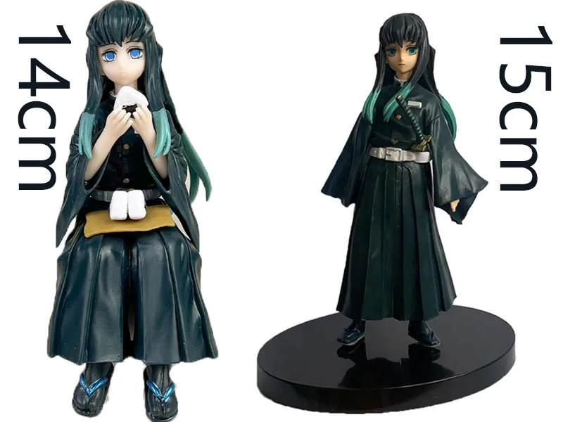 ensemble de figurines d'action demon slayer kimetsu no yaiba, kamado tanjirou agatsuma zenitsu nezuko, jouets modèles de guerrier en pvc ensemble de figurines d'action demon slayer kimetsu no yaiba, kamado tanjirou agatsuma zenitsu nezuko, jouets modèles de guerrier en pvc