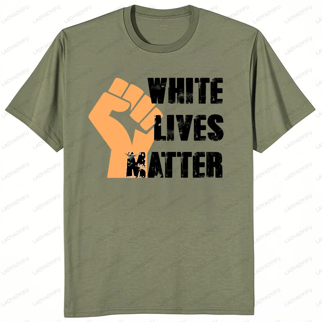 les vies blanches compte hauts t shirt droits civiques t shirt tenue décontracté mâle haute qualité coton chemise hommes été coton t shirt les vies blanches compte hauts t shirt droits civiques t shirt tenue décontracté mâle haute qualité coton chemise hommes été coton t shirt