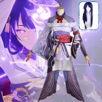 Beelzebul Raiden Shogun Cosplay Costume Genshin Impact adulte carnaval uniforme Anime Halloween fête mascarade femmes jeu Beelzebul Raiden Shogun Cosplay Costume Genshin Impact adulte carnaval uniforme Anime Halloween fête mascarade femmes jeu