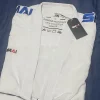 karaté officiel gi smai kumite wkf approuvé kumite gi logo rouge karaté gi uniformes unisexe rouge/bleu/blanc broderie d'épaule