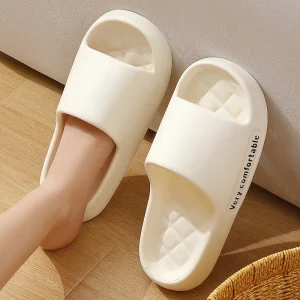 Pantoufles de Maison en Caoutchouc Souple pour Homme et Femme, Chaussures Plates à Plateforme, Nuage, Extérieur, Nik, Été Pantoufles de Maison en Caoutchouc Souple pour Homme et Femme, Chaussures Plates à Plateforme, Nuage, Extérieur, Nik, Été