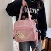 style japonais kawaii itabag pour poupées grands sacs à main nouveaux sacs d'école en nylon pour adolescentes fourre tout sac à bandoulière jk sac à bandoulière