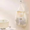 sac de rangement pour chaussettes japonaises, 1/2/3 pièces, sac suspendu pour garde robe, sac de rangement pour sous vêtements, sac de poinçonnage mural pour dortoir