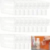séparateur d'espace réglable pour réfrigérateur, 6/12 pièces, organisateur extensible pour boissons et sauces, maximisez le stockage du réfrigérateur, organisé bien