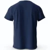 t shirt manches courtes col rond unisexe, 100 coton, imprimé chat japonais kawaii, doux et respirant, style mignon et adorable