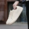 chaussures décontractées à bout large pour hommes et femmes, pieds nus, semelle souple, plates, antidérapantes, de marche, grande taille, confortables