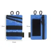 mini outil de stockage de poudres légères edc, petit outil oxford, degré d'usure pliable, évalué pour le camping, la randonnée, le sport