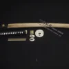 accessoires de montage d'épée hualee wood saya, ensembles pour samouraï japonais katana tachi tanto wakizashi