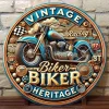 vintag eboard sign, motard heritage moto, design de course rétro look vintage art mural pour bar, café, maison de plage, arrière cour