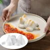 moule onigiri en forme de chat blanc, style japonais, grande taille, pour purée de pommes de terre, résistant aux hautes températures, pour sushi, pour enfant