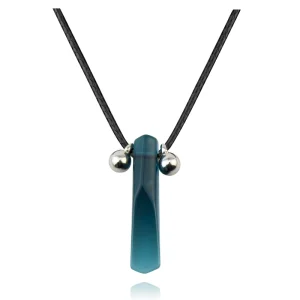 Anime Hokage Tsunade pierres précieuses Nature Jade pendentif Uzumaki breloques collier Halskette Cosplay accessoire bijoux parure cadeau Anime Hokage Tsunade pierres précieuses Nature Jade pendentif Uzumaki breloques collier Halskette Cosplay accessoire bijoux parure cadeau 