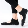 chaussettes de yoga pour femmes, de haute qualité, antidérapantes, respirantes, dos nu, pilates, cheville, danse de ballet, chaussettes de sport pour fitness, salle de sport