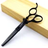 ciseaux de coiffure professionnels japonais, coupe de cheveux plate, 6/7 pouces, 440c, sac cadeau gratuit, peigne