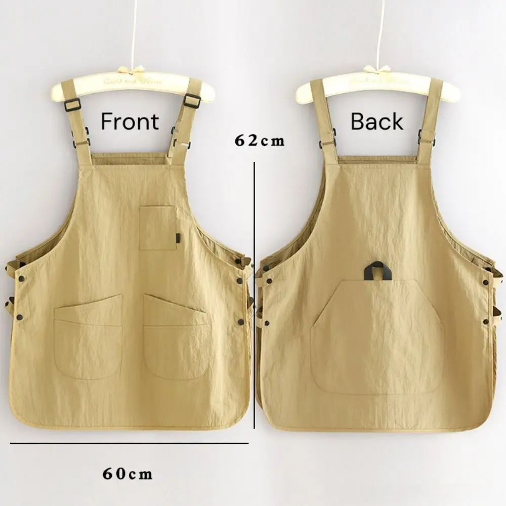 tablier de vêtements de travail de restauration de style japonais, résistant aux taches, pour peinture domestique, vêtements de travail imperméables pour café et barbier tablier de vêtements de travail de restauration de style japonais, résistant aux taches, pour peinture domestique, vêtements de travail imperméables pour café et barbier