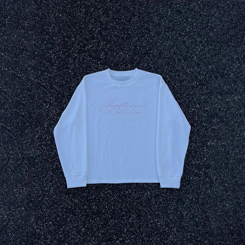 fleur de cerisier brisé floraison épée conception graphique impression t shirt à manches longues y2k tendance hommes femmes mode décontracté streetwear fleur de cerisier brisé floraison épée conception graphique impression t shirt à manches longues y2k tendance hommes femmes mode décontracté streetwear