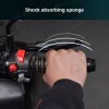 enveloppement de guidon de moto antidérapant en pu, enveloppe de poignée de cyclisme, antidérapante, résistante à l'usure, bande de barre pour améliorer la poignée, 1/2 pièces