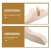support en bois pour porte mobile, 2 pièces, support de synchronisation, écran d'accueil, pied rapide, résistant à l'usure, épaissi