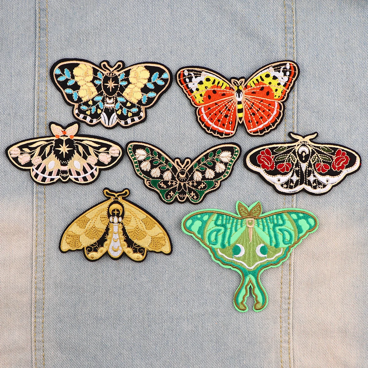 patchs papillon pour vêtements, ruban violet, patchs brodés, badges à coudre de dessin animé, fer sur patch, accessoires pour vêtements diy patchs papillon pour vêtements, ruban violet, patchs brodés, badges à coudre de dessin animé, fer sur patch, accessoires pour vêtements diy