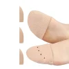 coussinet avant pied en feutre pour chaussures de ballet, coussinets d'orteils perforés doux, anti usure et absorbant les chocs