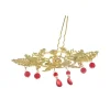 accessoires pour cheveux en alliage, gemme papillon, accessoires photo, épingle à cheveux hanfu, couronne de cheveux de style ancien, outil de conception de coiffure, bâton de cheveux de mariée