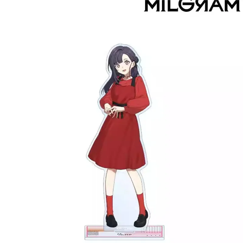 milgram – assiette de 5e anniversaire, décor de bureau, collection sakurai haruka standee, accessoires d'ornement, modèle de poupée en acrylique kashiki yuno milgram – assiette de 5e anniversaire, décor de bureau, collection sakurai haruka standee, accessoires d'ornement, modèle de poupée en acrylique kashiki yuno